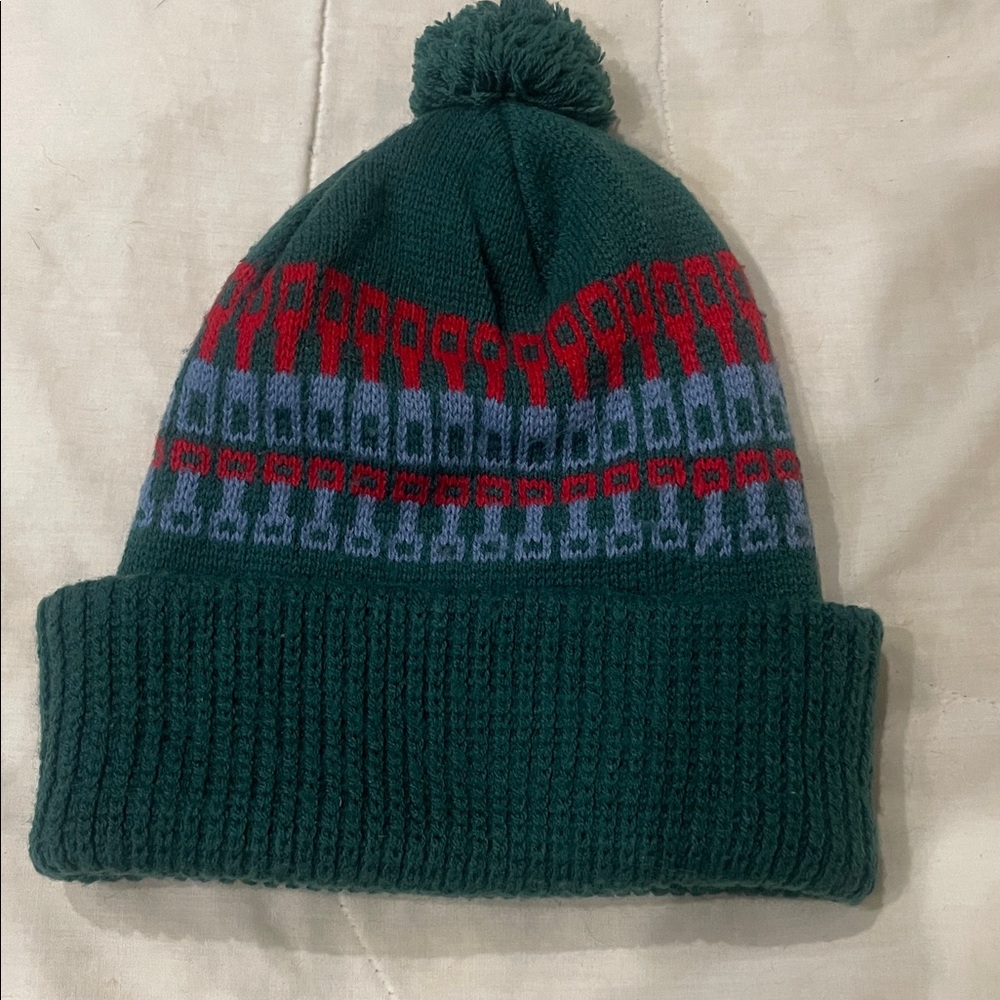Boys Winter Cuffed Pom-Pom Beanie ๐งถ Unisex - Picture 6 of 8